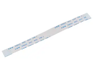 FPC-kabel 16-pol 0.5mm 100mm samma-sida @ electrokit