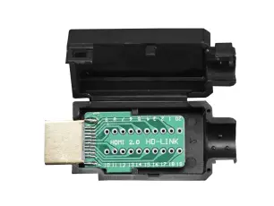 HDMI kontakt hane till adapterkort 20-pol @ electrokit