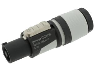 Power twist hona 3-pol 16A 250VAC grå @ electrokit