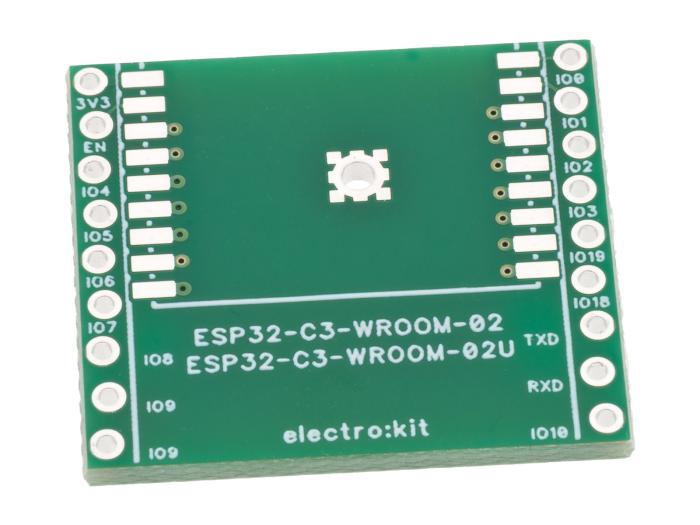 Adapterkort för ESP32-C3-WROOM @ electrokit (1 av 3)