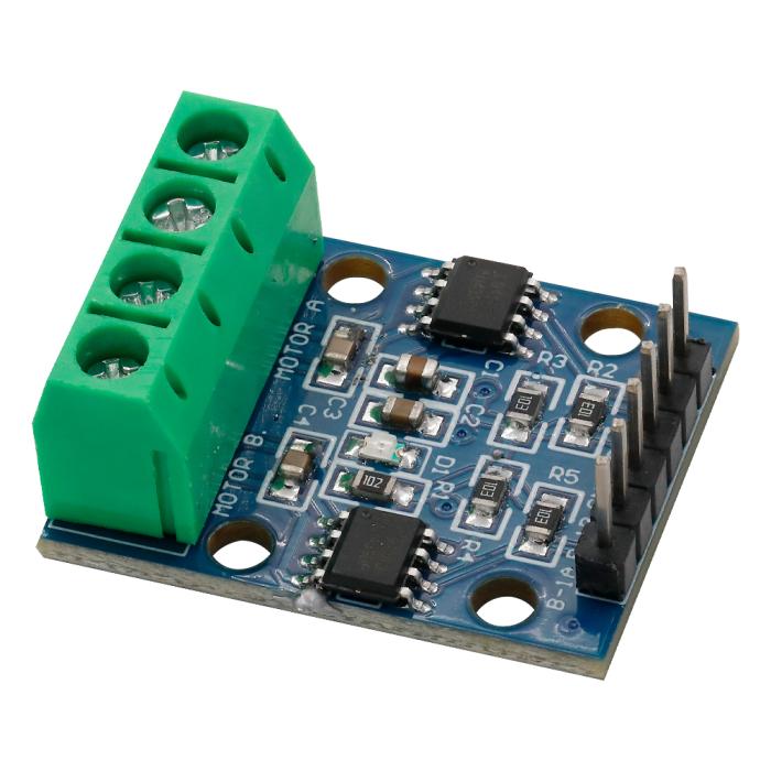 Motordrivare dubbel H-Brygga 2.5-12V 0.8A - L9110S @ electrokit (2 av 2)