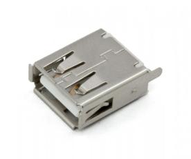 USB-A hona pcb rak @ electrokit