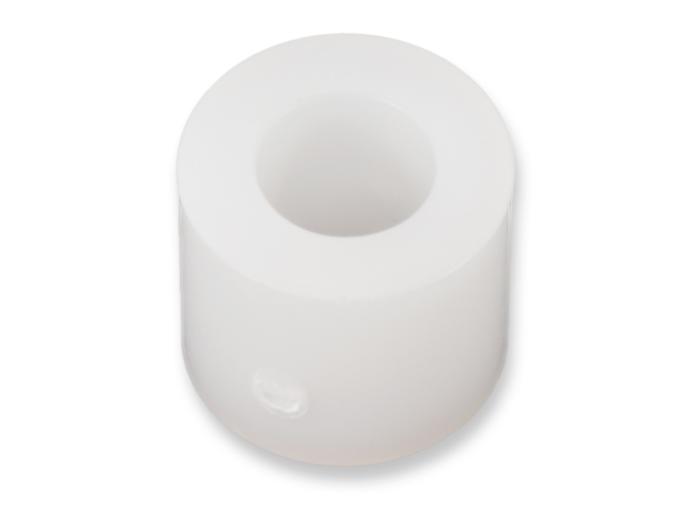 Distans 5.95/3.15 x 5mm plast vit @ electrokit (1 av 1)