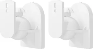 Högtalarfäste universal vit @ electrokit