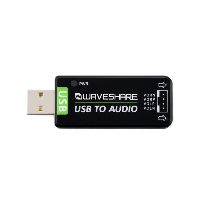 Ljudkort USB för Raspberry Pi och Jetson Nano @ electrokit (3 av 4)