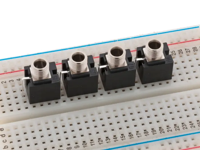 3.5mm hona 2-pol PCB kopplingsdäck @ electrokit (3 av 4)