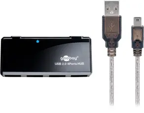 USB2.0 Hub 4 portar @ electrokit