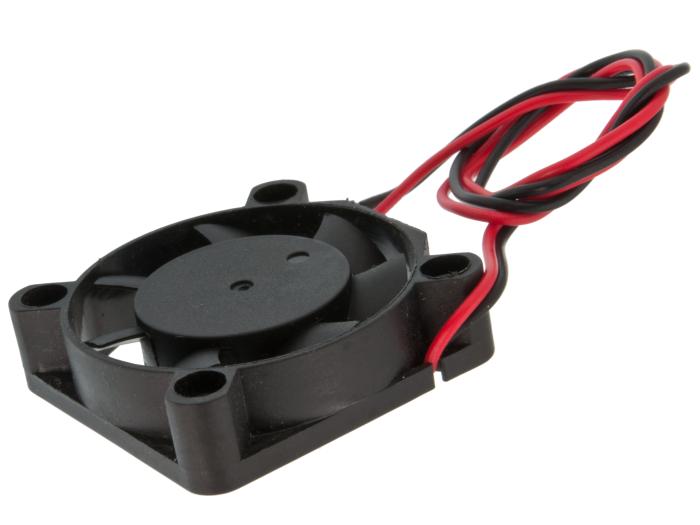 Fläkt 40x40x10mm 12V 100mA 6000rpm @ electrokit (2 av 3)