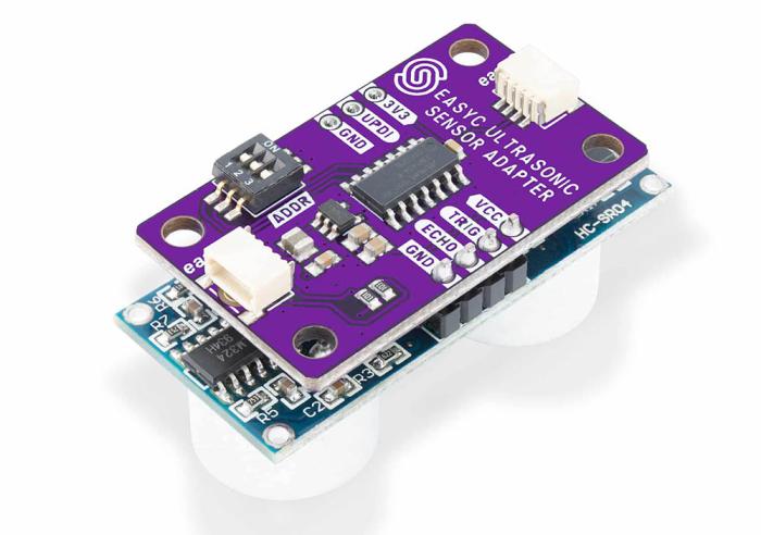 Distance sensor ultrasound HC-SR04 2 - 400cm - Qwiic @ electrokit (2 of 5)