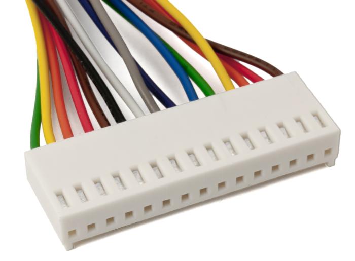 Kontakthus KK med kabel 15-pol 20cm @ electrokit (2 av 2)
