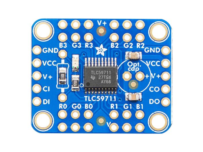 PWM LED dimmer 16-bit 12-ch SPI @ electrokit (1 of 4)