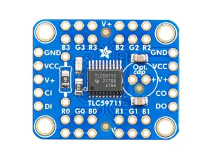 PWM LED dimmer 16-bit 12-ch SPI @ electrokit