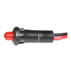 LED-indikator blinkande röd 12VDC @ electrokit