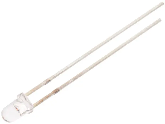 LED 3mm cool white clear 6000mcd @ electrokit (1 of 1)