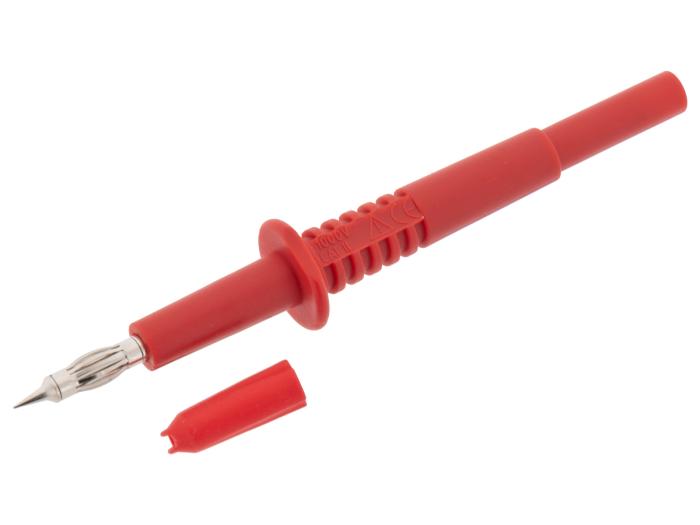 Nålspets IC 4mm röd @ electrokit (1 av 3)