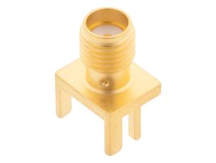SMA hona PCB kantmontering @ electrokit