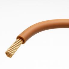 Kopplingskabel RK1.0 H05V-K brun 300/500V @ electrokit