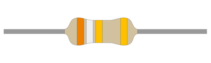 Resistor 1W 5% 3.9ohm (3R9) @ electrokit (1 of 1)