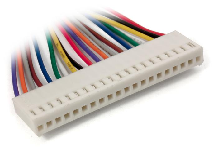 Kontakthus KK med kabel 20-pol 20cm @ electrokit (2 av 2)