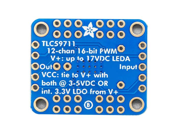 PWM LED dimmer 16-bit 12-ch SPI @ electrokit (2 of 4)