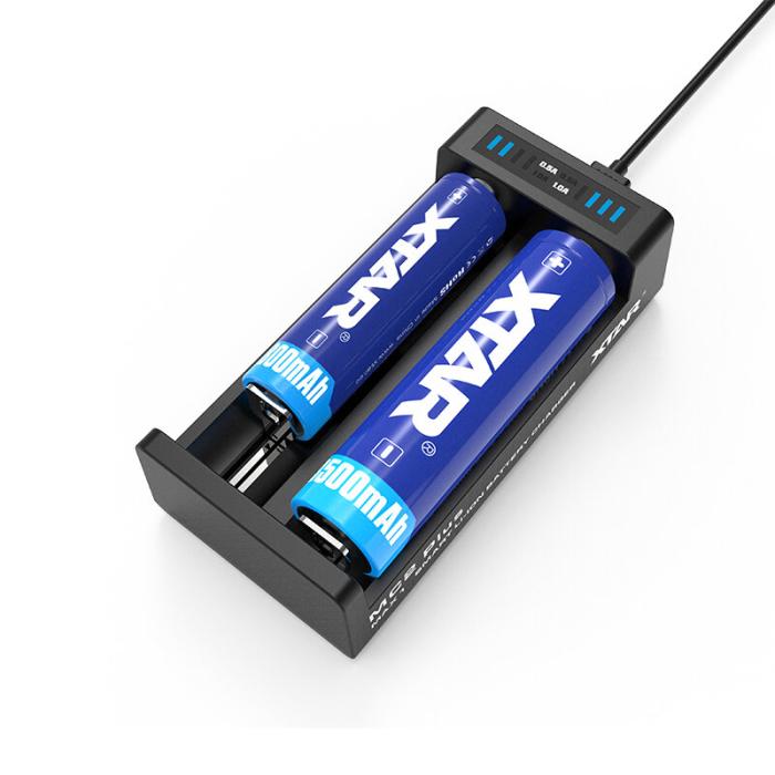 Battery charger Li-Ion 2A for 2x 18650 Xtar MC2 Plus @ electrokit (6 of 7)