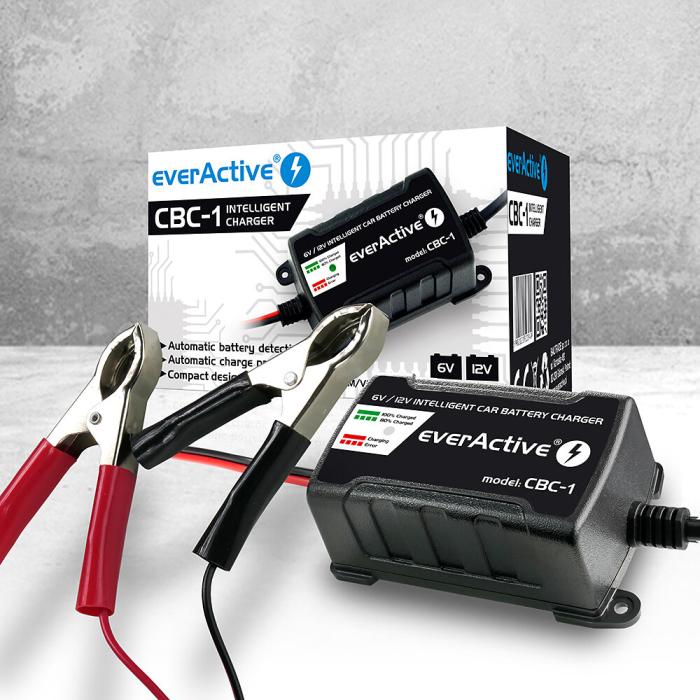 Battery charger for 12V GEL/AGM lead-acid 1A @ electrokit (10 of 10)