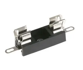 S&auml;kringsh&aring;llare 5x20mm 6.3A l&ouml;d&ouml;ron @ electrokit