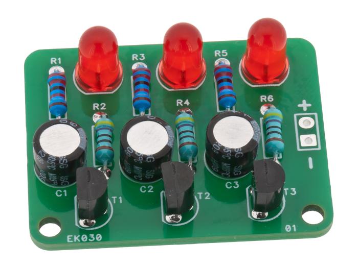 Rinnande ljus 3LED @ electrokit (1 av 3)