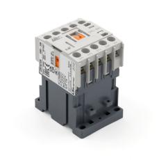Kontaktor 12VDC 3-pol NO + hj&auml;lpkontakt NC 440VAC/16A @ electrokit