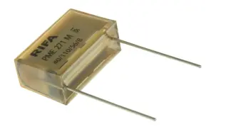 X2-kondensator 220nF 275VAC @ electrokit
