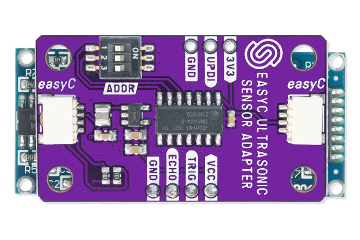 Distance sensor ultrasound HC-SR04 2 - 400cm - Qwiic @ electrokit (3 of 5)