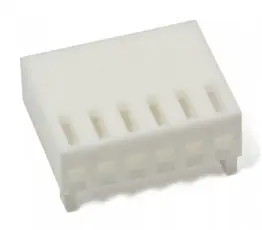 Kontakthus Molex KK 6-pol 2.54mm @ electrokit