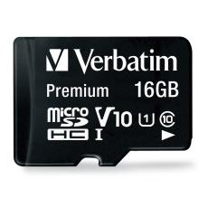 Memory card microSDHC 16GB Verbatim @ electrokit