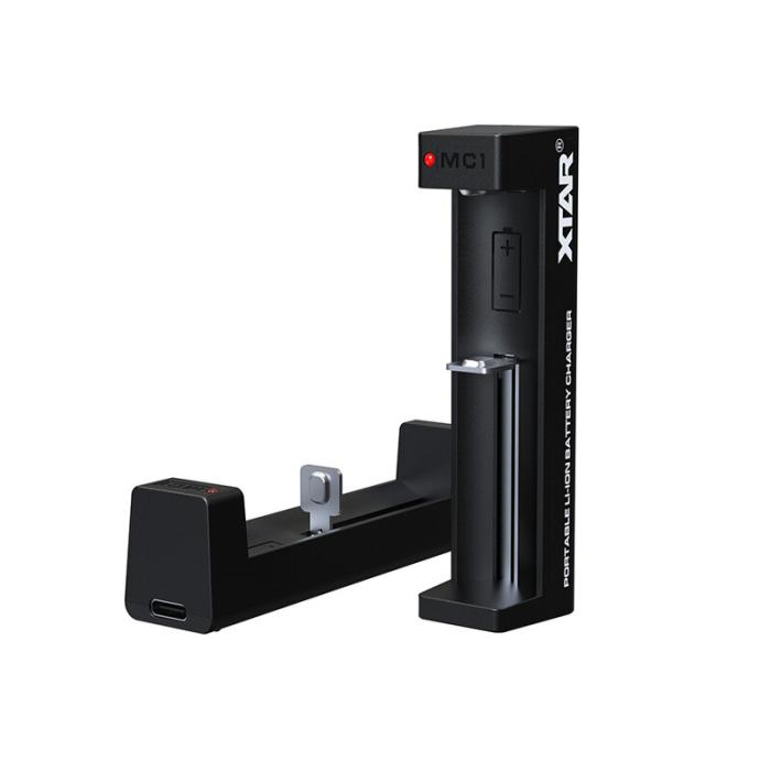 Battery charger Li-Ion 0.5A for 1x 18650 Xtar MC1 @ electrokit (1 of 5)