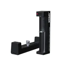Battery charger Li-Ion 0.5A for 1x 18650 Xtar MC1 @ electrokit