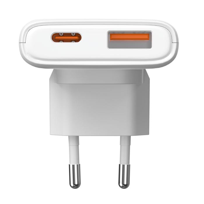 USB-C PD + USB-A charger 65W angled @ electrokit (2 of 5)