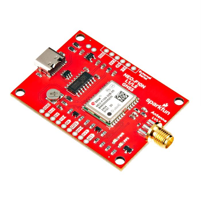 GNSS-modul L1+L5 med SMA-kontakt NEO-F10N @ electrokit (1 av 3)