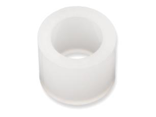 Distans 6.3/4.15 x 5mm plast vit @ electrokit