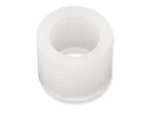Distans 6.3/4.15 x 5mm plast vit @ electrokit
