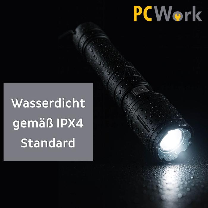 Zoom-ficklampa 600lm 2000mAh Li-Ion USB-C @ electrokit (5 av 9)