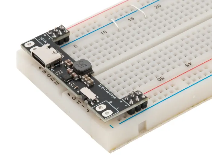 Breadboard Power Supply 3.3/5V USB-C @ electrokit (6 of 8)