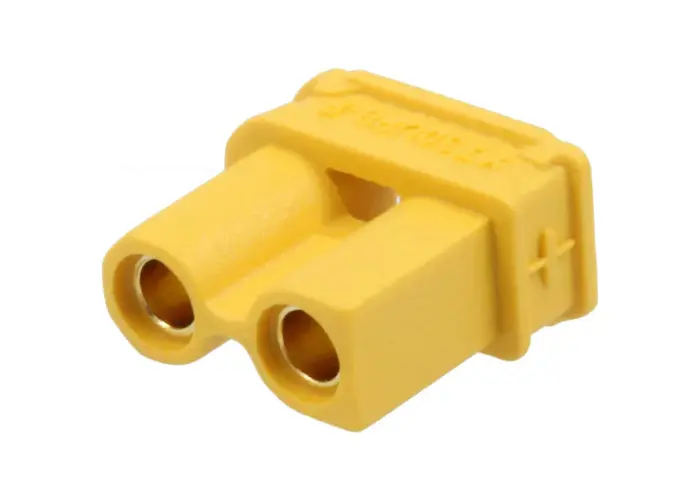 XT30 power connector 2-pin 15(30)A PCB female @ electrokit (1 of 2)