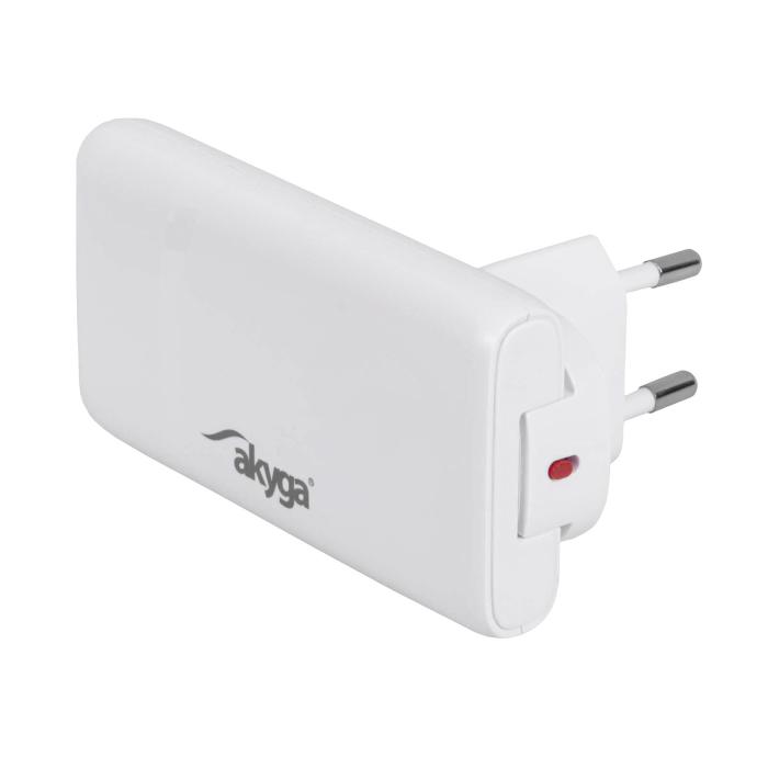 USB-C PD + USB-A charger 65W angled @ electrokit (3 of 5)