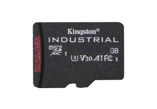 Memory card microSDHC 8GB Industrial Kingston @ electrokit