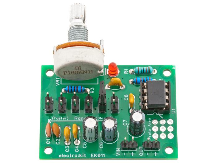 Pulsgenerator 0.8Hz - 260kHz - byggsats @ electrokit (4 av 5)