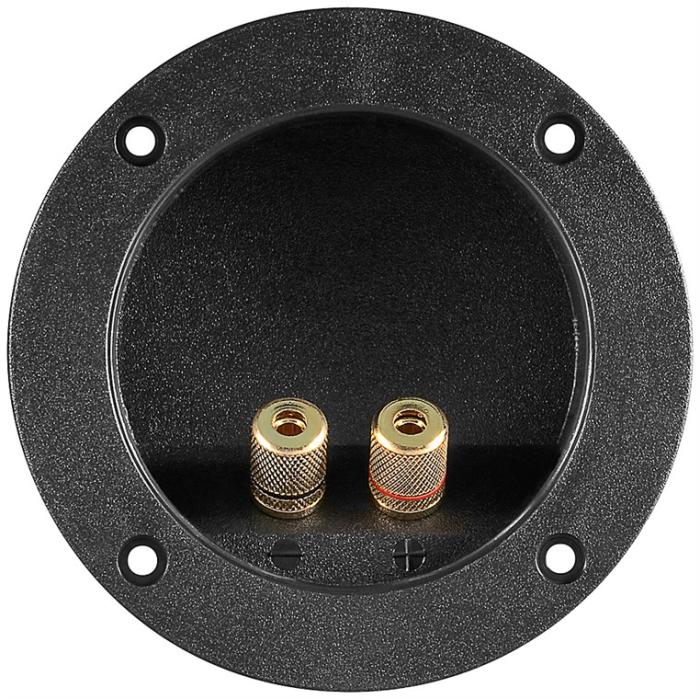 Speaker terminal round 2-pin @ electrokit (1 of 1)