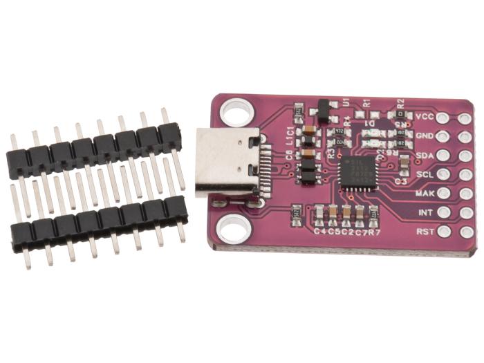 CP2112 USB- till I2C/SMBus monterad på kort @ electrokit (1 av 2)