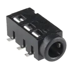 3.5mm hona 4-pol SMD @ electrokit