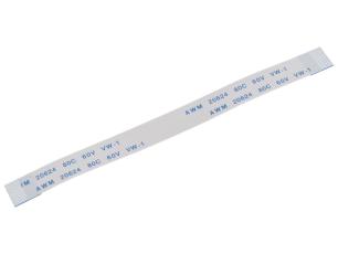 FPC-kabel 15-pol 0.5mm 100mm samma-sida @ electrokit