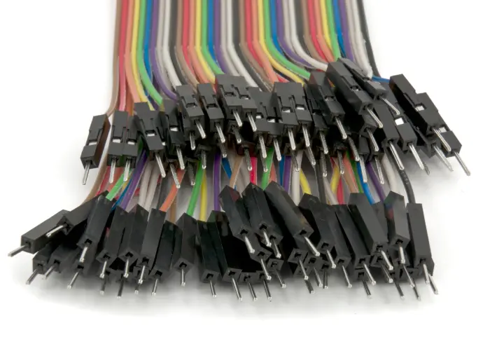 Kopplingskabel 40-pol 30cm med dupont hane/hane @ electrokit (2 av 2)